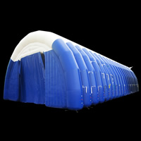 蓝色充气帐篷GN073