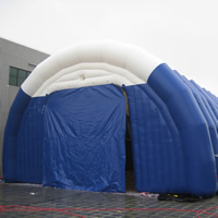 蓝色充气帐篷GN073