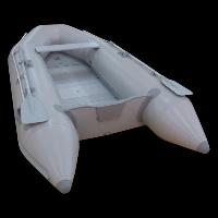 白色充气游艇GT037