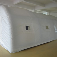 白色户外充气帐篷GN078