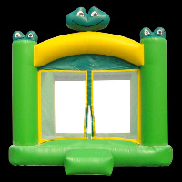 绿色青蛙充气城堡GB140