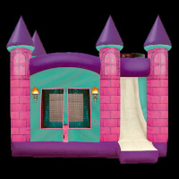 紫色气模城堡GB216