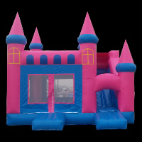 粉色充气城堡GL077