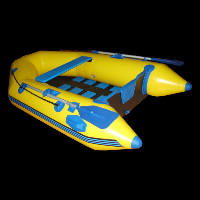 黄色充气船GT005