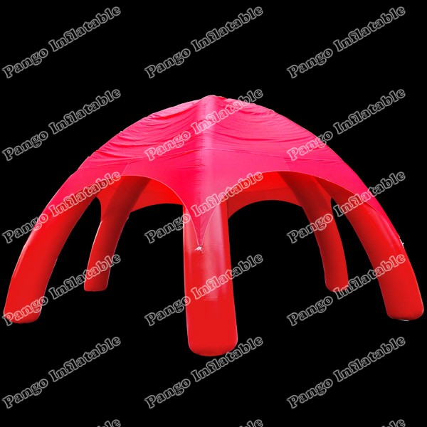 red inflatable tentGN095
